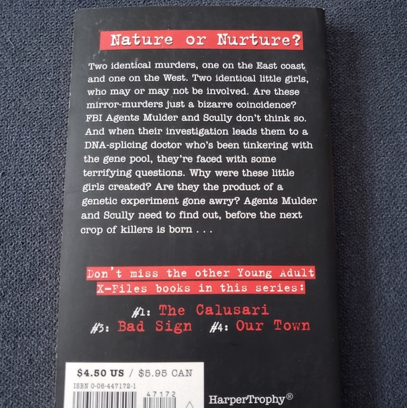 👽 X-Files Young Adult Books 👽 - Picture 7 of 13